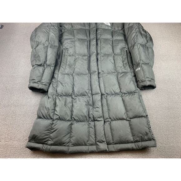 The North Face 600 Womens XS Black Hooded Parka Puffer‎ Down Coat Jacket - Picture 13 of 15